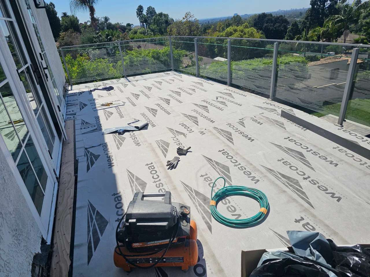 Residential Patio, Balcony Waterproofing Project Image